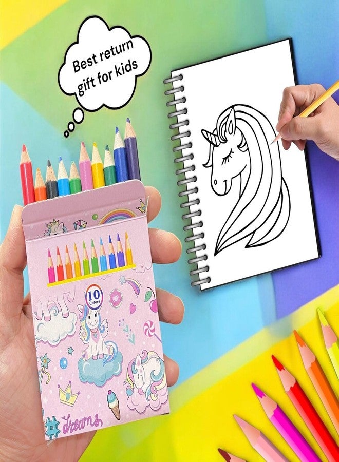 LE DELITE مجموعة أدوات مكتبية من الفرو بتصميم يونيكورن من لي ديلايت | حقيبة أقلام للأطفال | مفكرة للبنات | أدوات مكتبية مدرسية لطيفة: قلم، قلم رصاص، ممحاة | مجموعة هدايا عيد ميلاد مكونة من 15 قطعة، 50 صفحة - Image 3